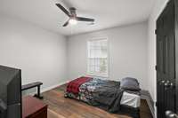 The first of your three bedrooms!