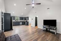 Beautiful open space with high ceilings and gorgeous natural light!
