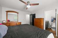 Your Primary bedroom boasts an en suite bathroom and large closet!