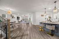 Open floor plan
