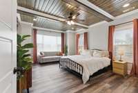 Primary Bedroom located on the 1st Floor.