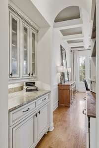 Butlers Pantry provides even more storage