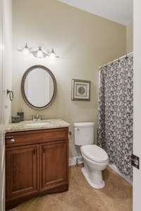 Full Bathroom main level.