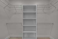 Master closet