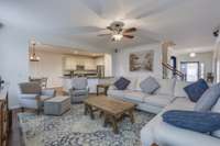 Living Room w sound sound speakers