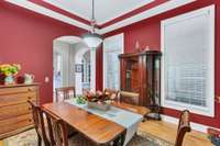 Formal Dining Room to entertain family and friends!