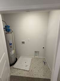 Current status as of 6/23/2025. Utility room.