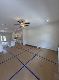Current stage as of 6/23/2025. Living room.