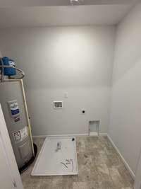 Current status as of 6/23/2025. Utility Room.