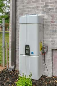 Tankless water heater!