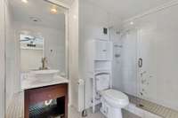 Primary Bathroom with walk-in shower.