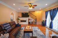 gas fireplace