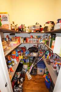 large walk-in pantry