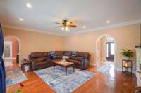 large living room with tons of natural light