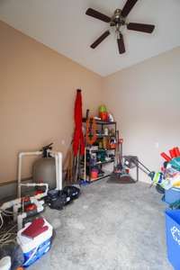 mechanical room for the pool