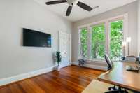 Currently used as a home office and could be additional bedroom