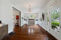 A grand entry awaits as you step inside