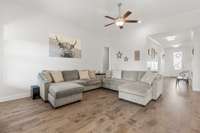 Open floor plan for entertaining!