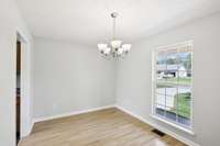 Separate dining room overlooking the front. Fresh paint throughout.