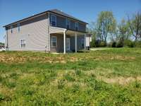 Side and rear of house.