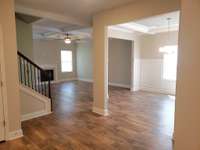 Looking from the kitchen toward the Living and dining rooms.