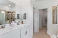 *Photo taken of Model Home. Selections & Colors may vary*