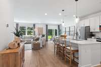 *Photo taken of Model Home. Selections & Colors may vary*