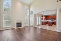 soaring ceilings