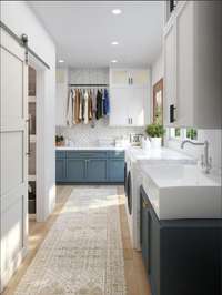 for example only, possible finishes shown