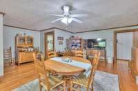 dining area/keeping room