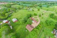 Everything inside rail fence goes with this property.