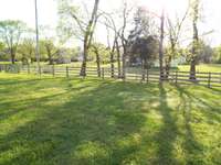 entire property is fenced