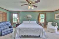 h-u-g-e primary bedroom with large closets