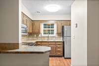 Kitchen with Stainless Appliances