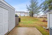 Patio with Storage