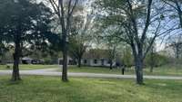 View from front yard 4726 Hickory Lane - All Homes on Generous Lots with Mature Trees.