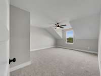 Oversized Bedroom 4 with walk in closet