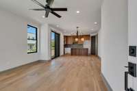 Beautiful Open Floor Plan, Combine Living, Dining and Kitchen