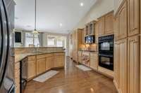 Kitchen with abundant storage