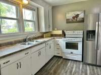 Kitchen features a lot of counter space