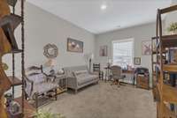 Second bedroom can be used as an office and the walk in closet gives you plenty of room for all those extras.