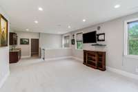 Wet Bar in bonus room