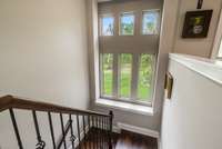 Expansive windows for added natural light