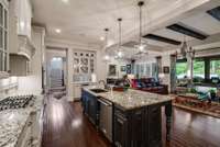 Large chefs kitchen