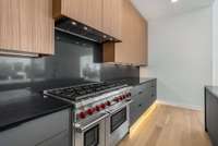 Wolf 48" range with double ovens