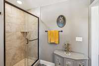 Easy step in shower