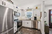 Stainless steel appliances (refrigerator is not included but negotiable)