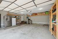 Another View of 3 Car Garage... Whole House Water Filtration System Remains...