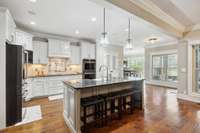 GIANT, GORGEOUS Kitchen!