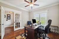 Office... Can Be Very Accessible or Very Private...